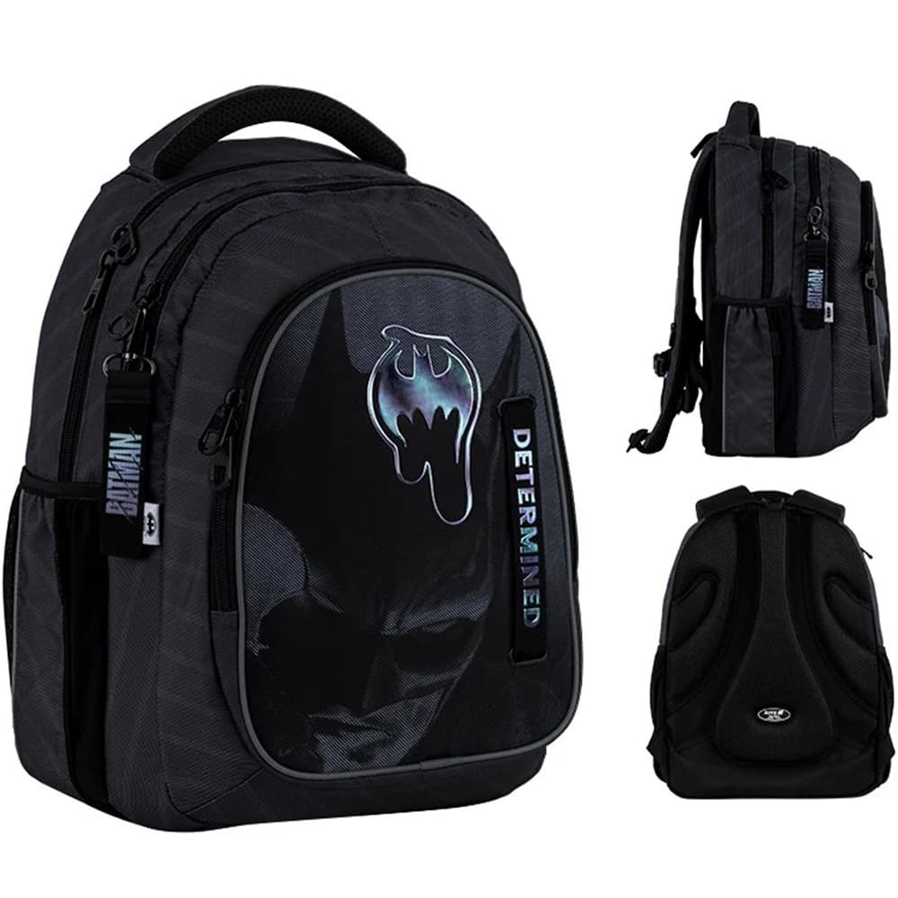 Рюкзак "Kite" Education teens DC Batman 3від.,2карм. №DC25-8001L(6)(10)