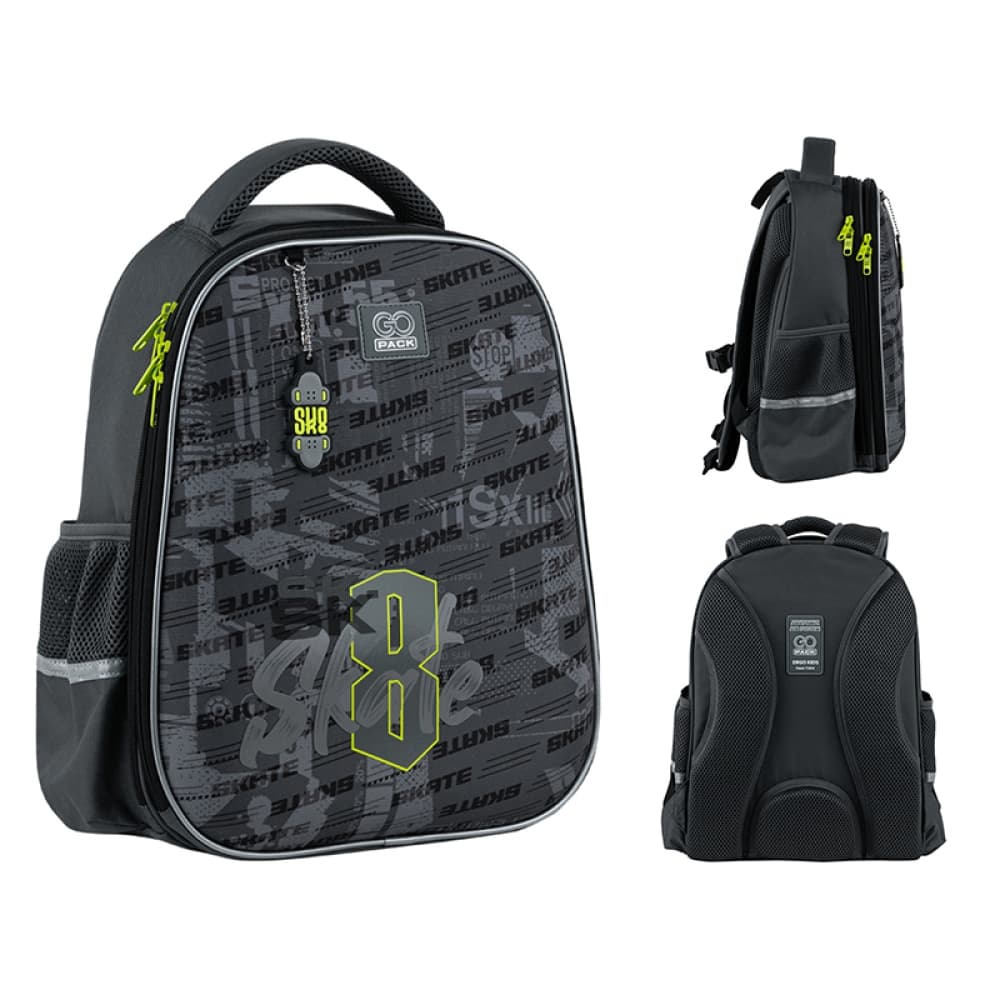 Рюкзак каркасный "GoPack" Education Skate 2от.,2карм. №GO25-165M-8(4)