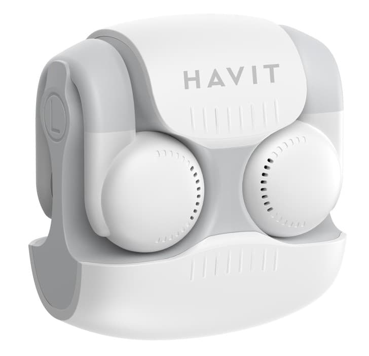 Наушники вставные Havit №HV-OWS907-GY tws кейс+зарядка+микрофон BT grey
