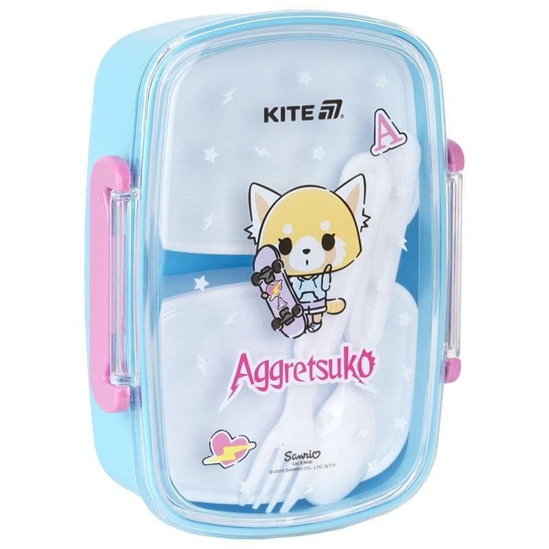 Ланч бокс пласт. "Kite" 750мл Aggretsuko з наповненням №AR25-181(24)(48)