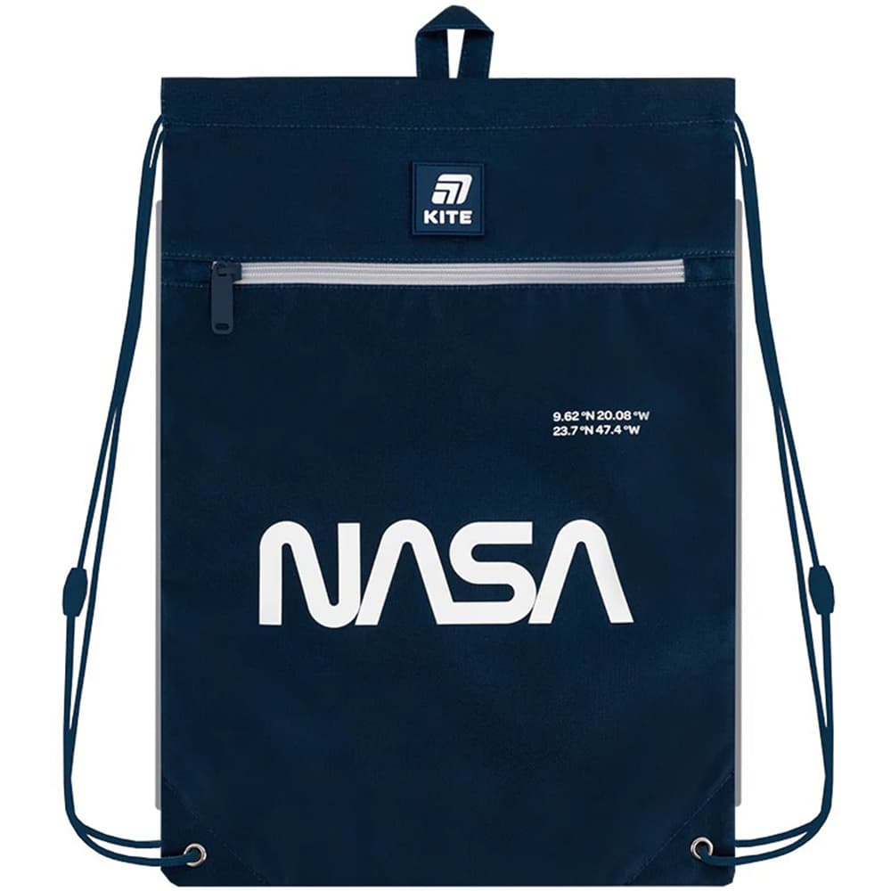 Сумка для обувь "Kite" 601M Nasa 1от.,1карм. №NS25-601M