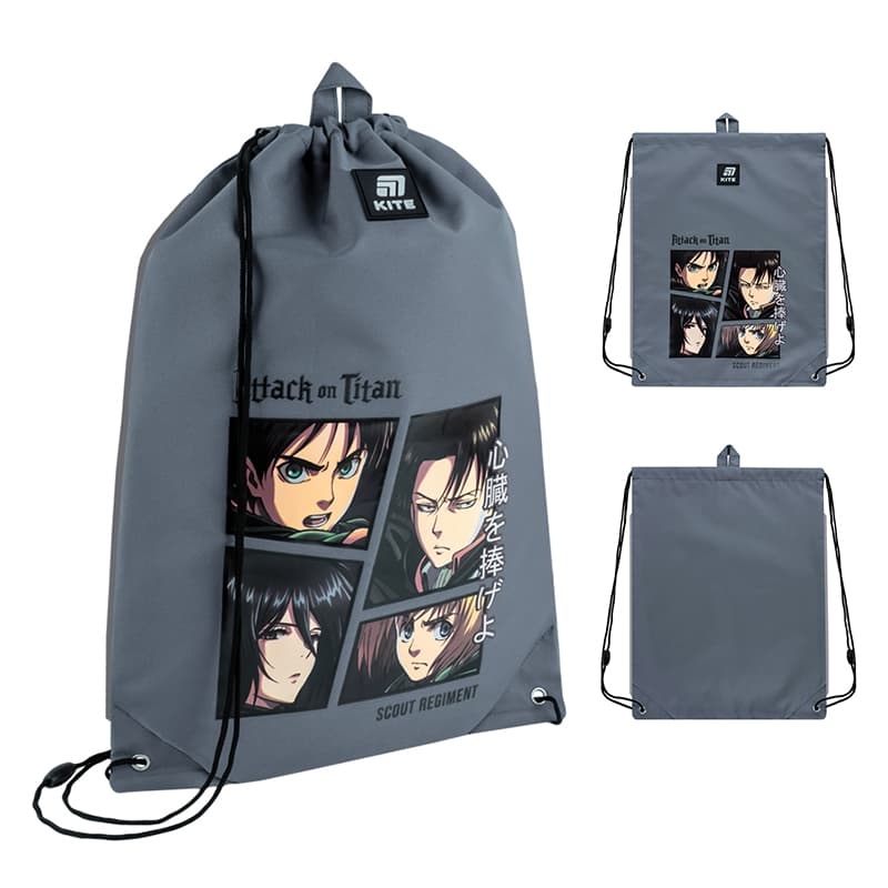 Сумка для обувь "Kite" 600L Attack on Titan №AT25-600L