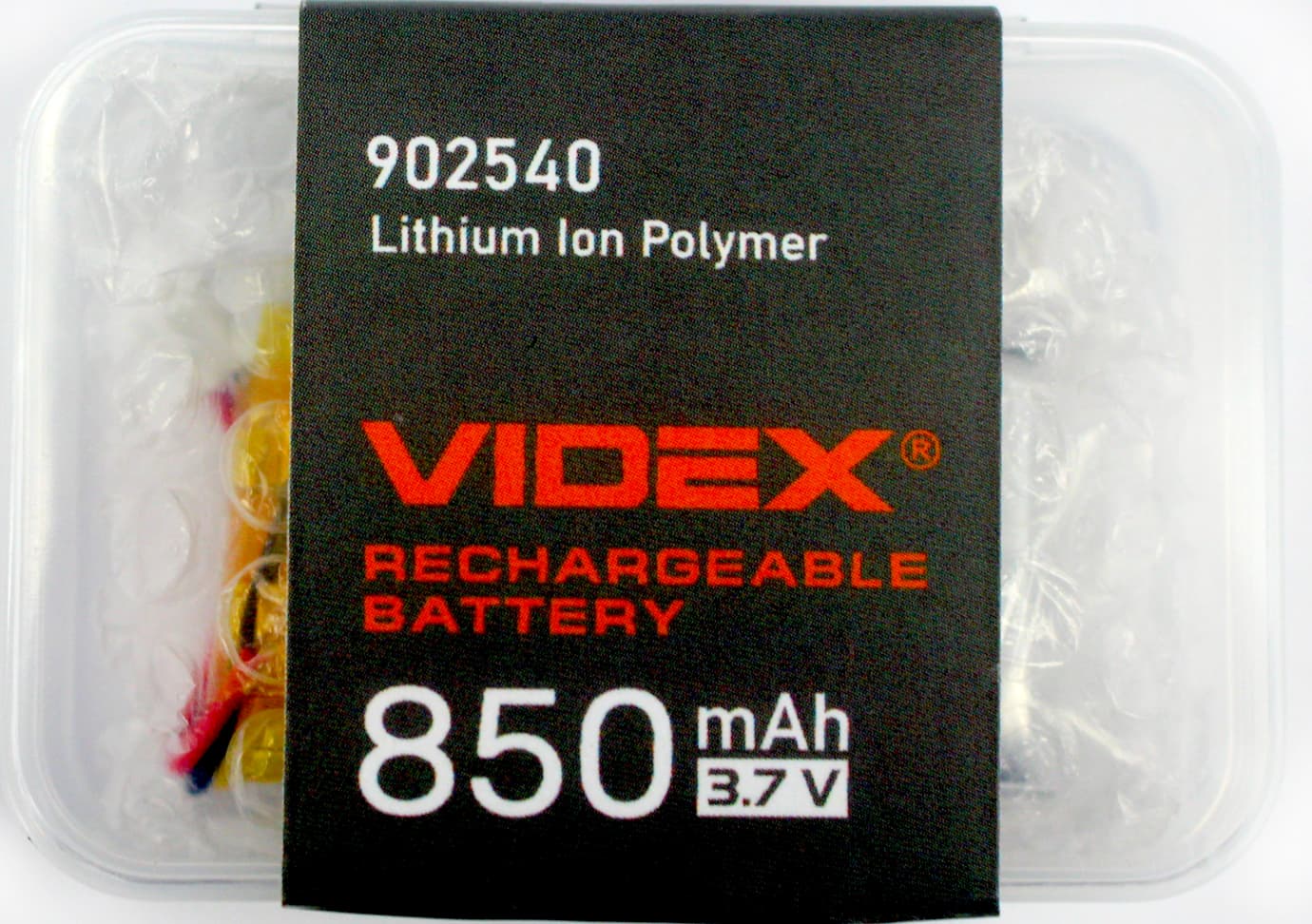 Аккумулятор Videx Li-pol 850mAh №VLF-B902540-85