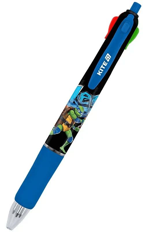 Ручка авт. шарик. "Kite" №NT25-067 Ninja Turtles 4 цветн.(28)