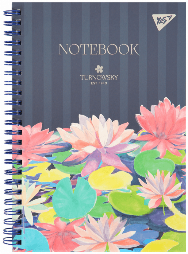 Блокнот пруж. А5 64л. клет. Turnowsky 7БЦ №152015/Yes/(20)(40)