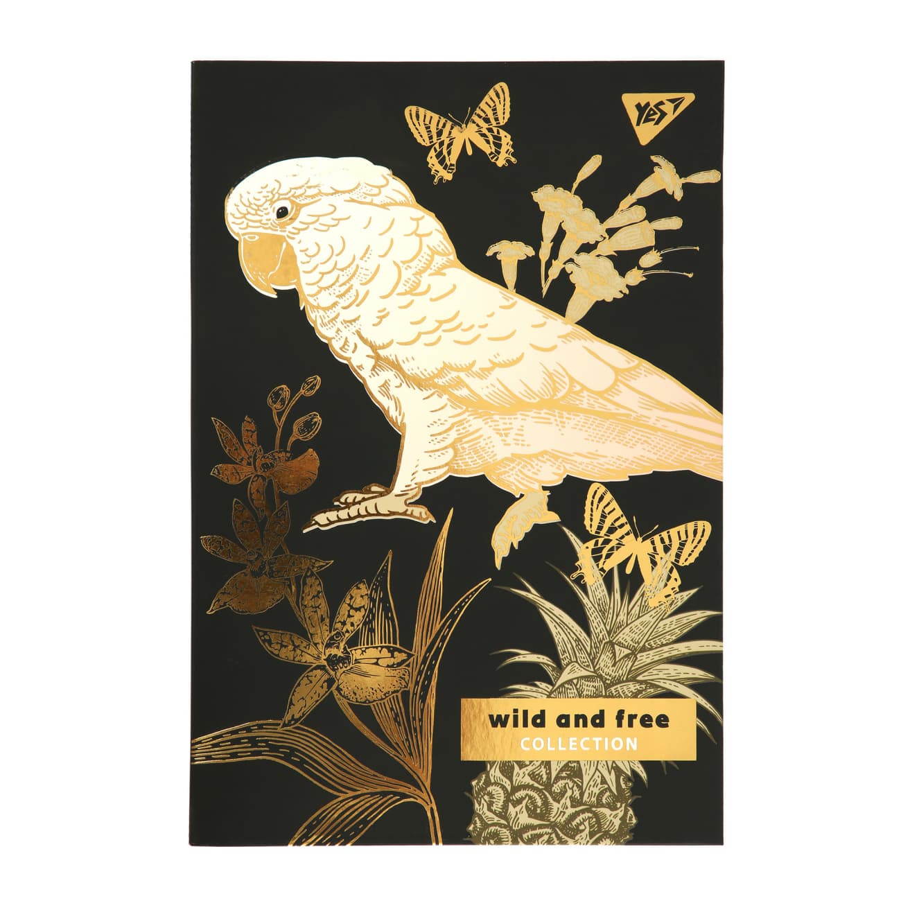 Блокнот А5 64л. клет. Wild and free интегр. №152072/Yes/(20)(40)