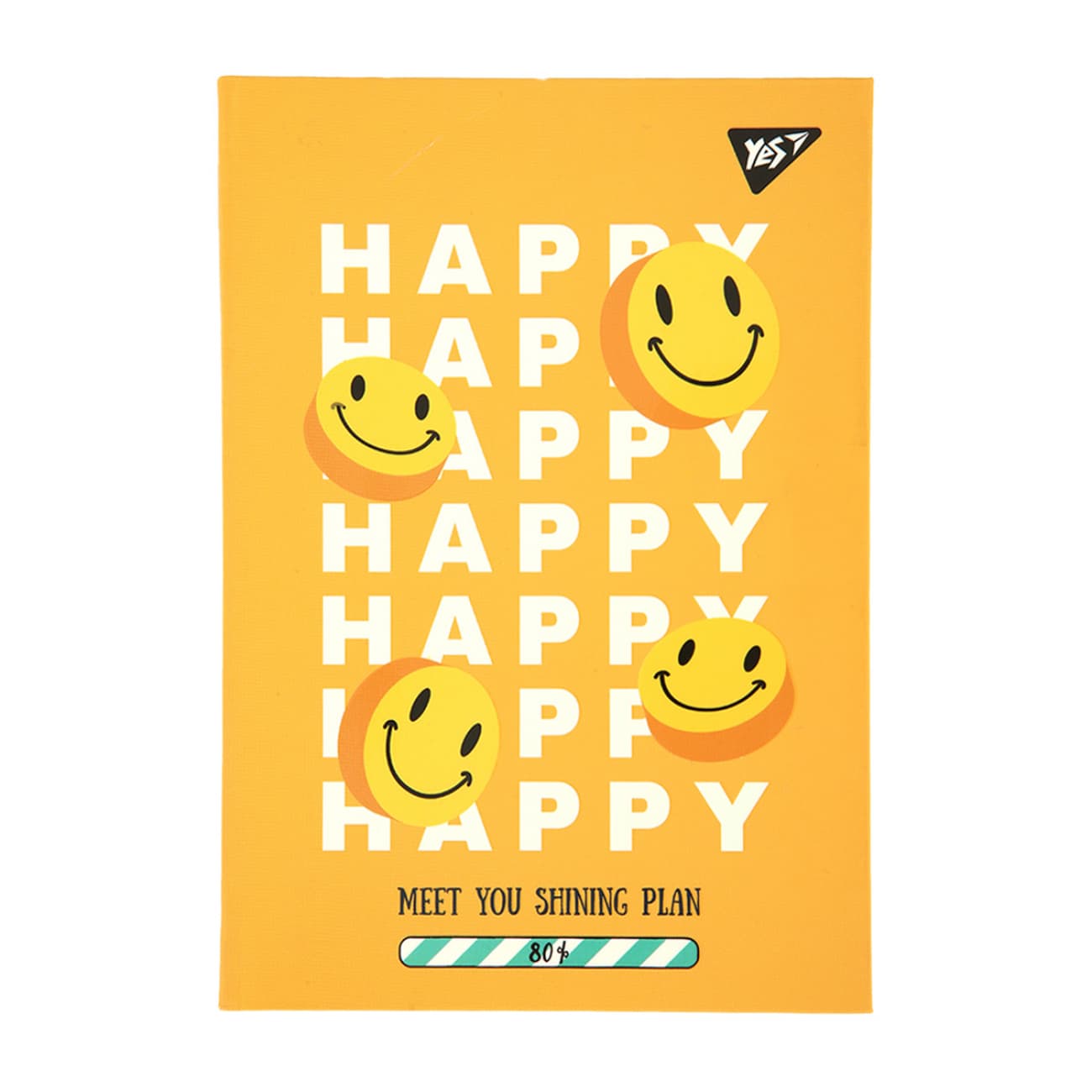 Блокнот А6 64л. клет. Smile интегр. №152088/Yes/(20)(40)