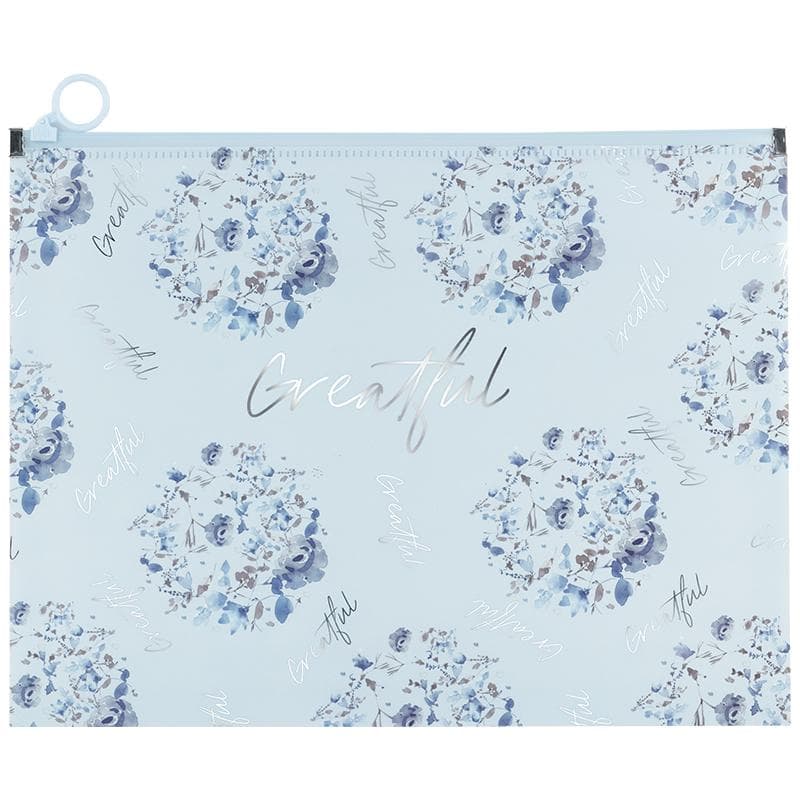 Папка "Axent" №1497-45-A Flower Symphony-2 А4+ zip-lock,на молн.(12)