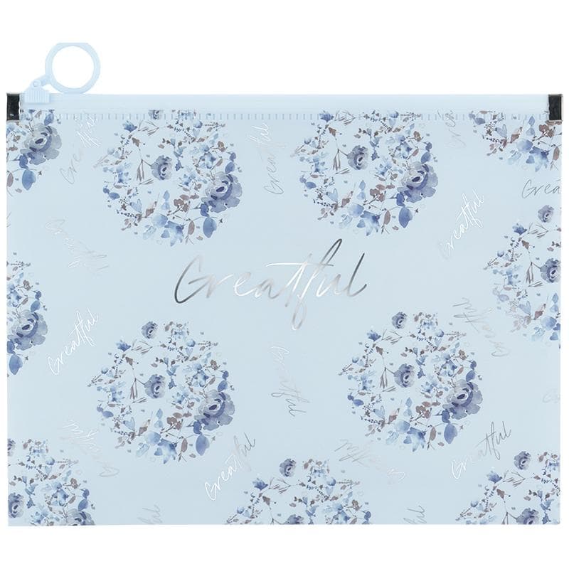 Папка "Axent" №1498-45-A Flower Symphony-2 А5+ zip-lock,на блиск.(12)