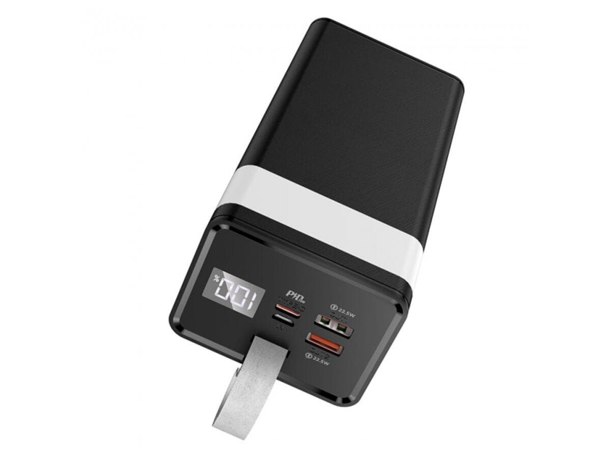 УМБ Hoco Power Bank 40000mAh 22.5W Powermaster black 2USB/Type-c PD 20W QC 3.0 №J86