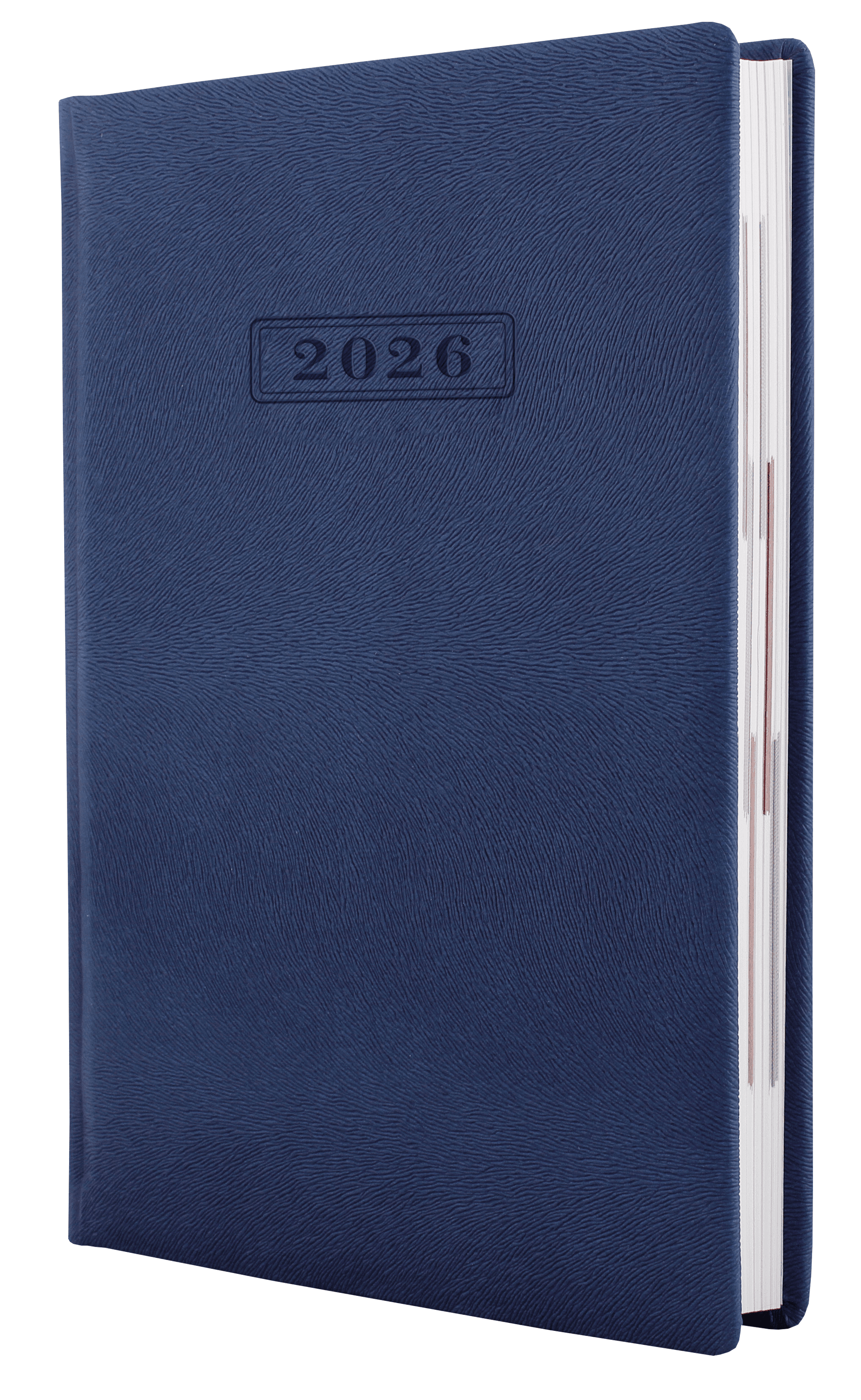 Щоден. А5 "Optima" дат2026 Mink синій №O25237-02(20)