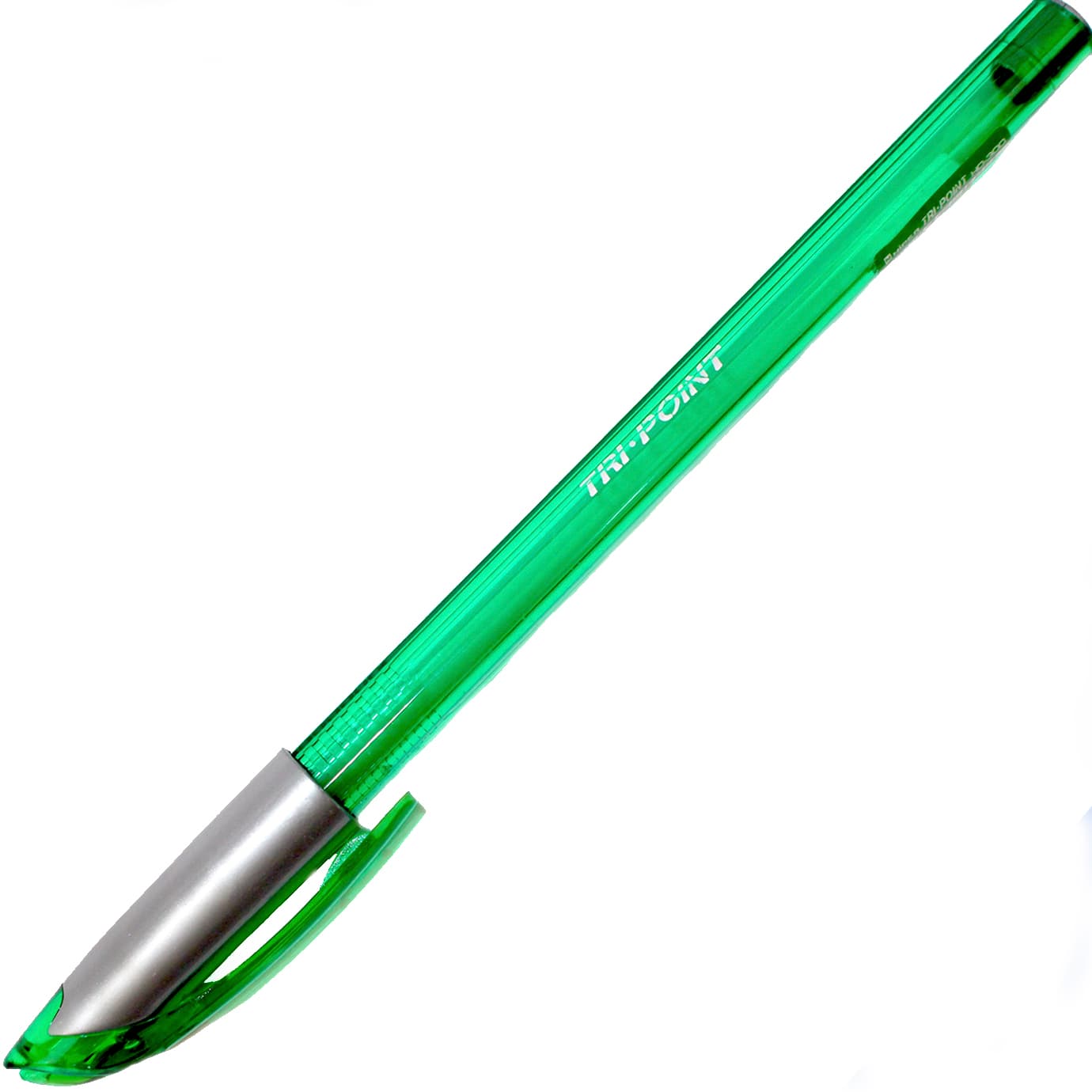Ручка шарик. масл. "Hiper" №HO-300 Tri Point 0,7мм зелёная(50)(250)