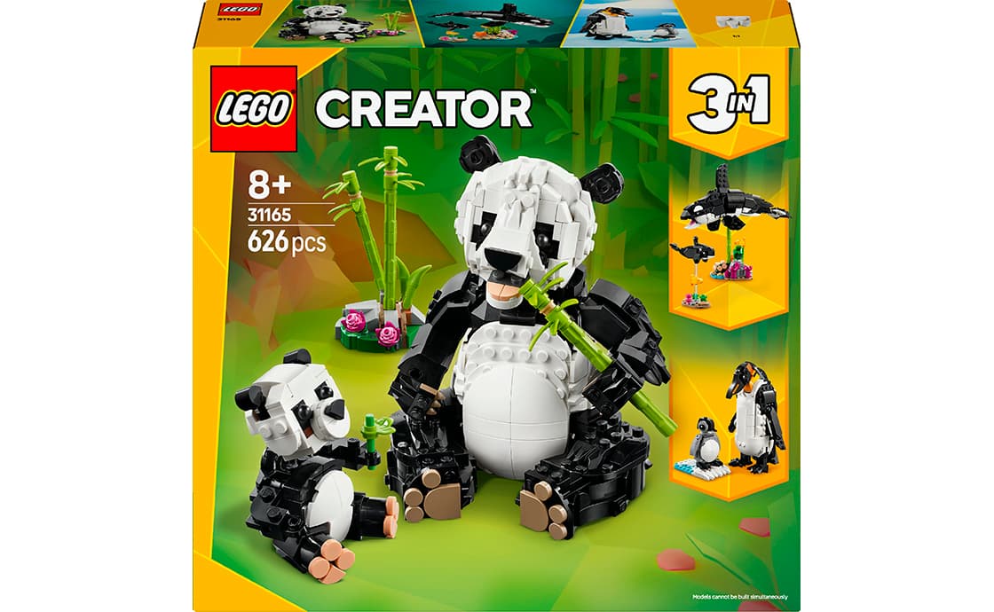 Конструктор "LEGO" Creator Дикі тварини: пандові №31165(3)