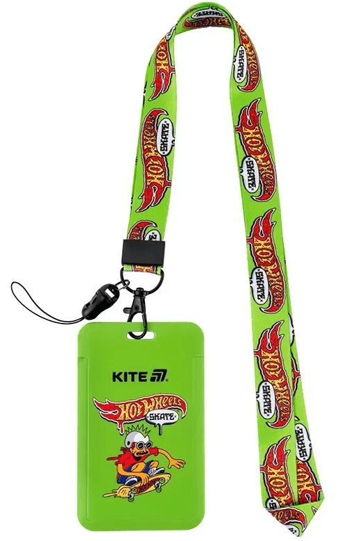 Бейдж-слайдер "Kite" зі шнурком №HW25-450 Hot Wheels(24)