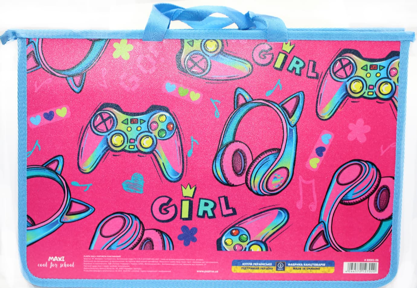 Портфель "CoolForSchool" №CF30001-06/MX30001-06 А4 пласт. на блиск. Confetti(1)(30)