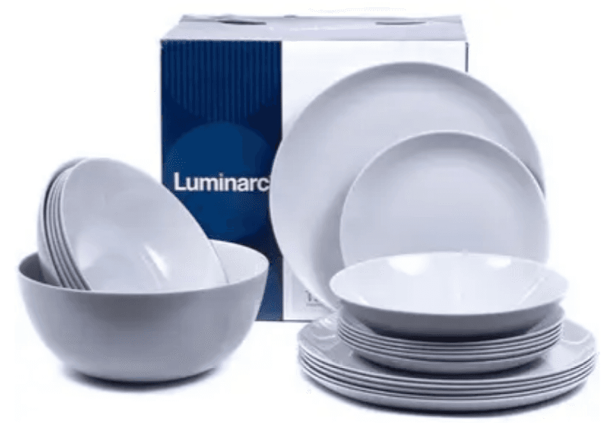 Сервиз столовый стекло 19предм. "Luminarc.Diwali Granit" №P2920/36632
