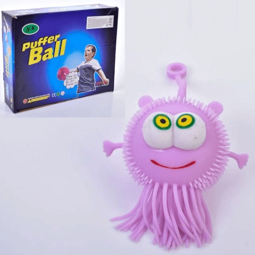 Игрушка-антистресс Йо-ёжик Монстр 7см,длинная ручка,светло,на бат-ке,в дисплее №TD202352
