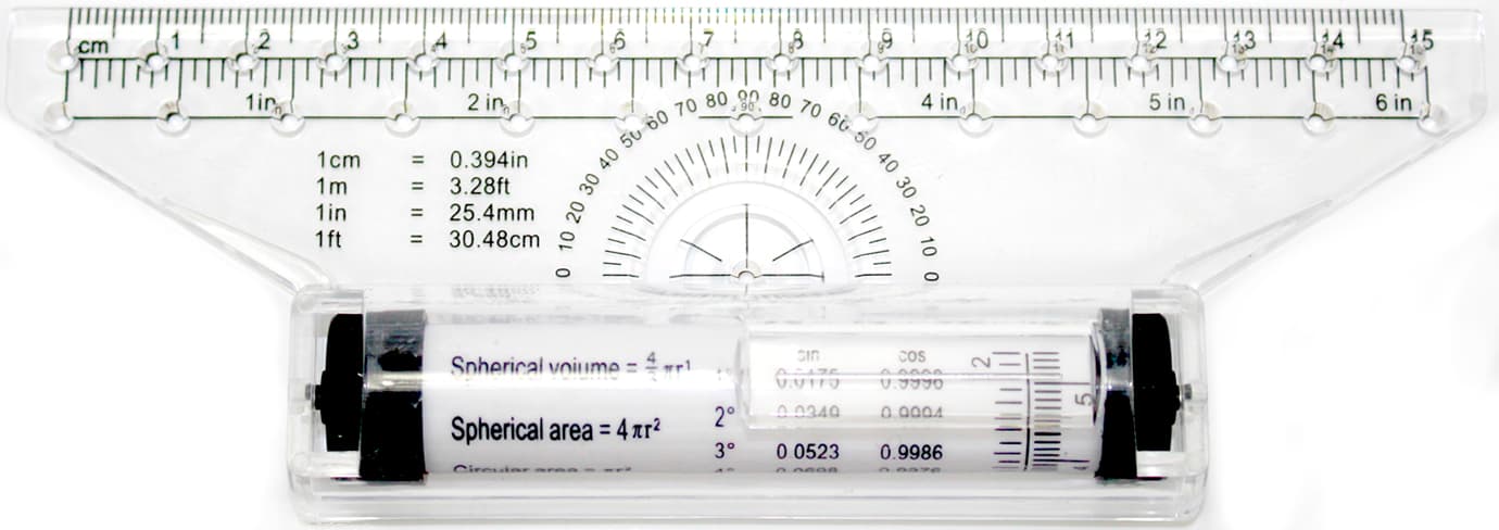 Рейсшина 15см роликовая №BM.5833/Buromax/(20)