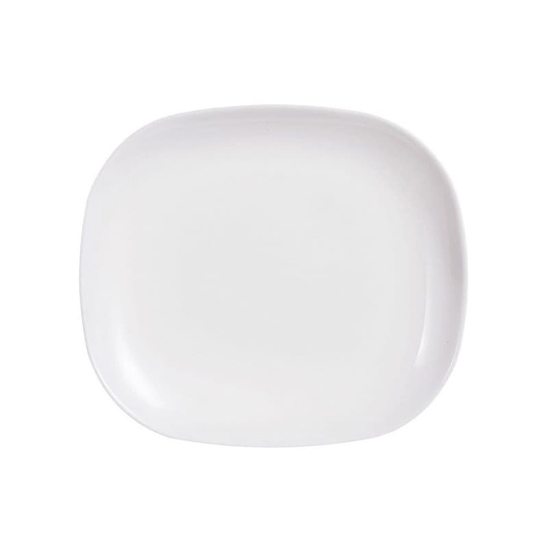 Тарелка десертная стекло "Luminarc.Sweet Line White" 21,5х19см №J0561(6)(24)