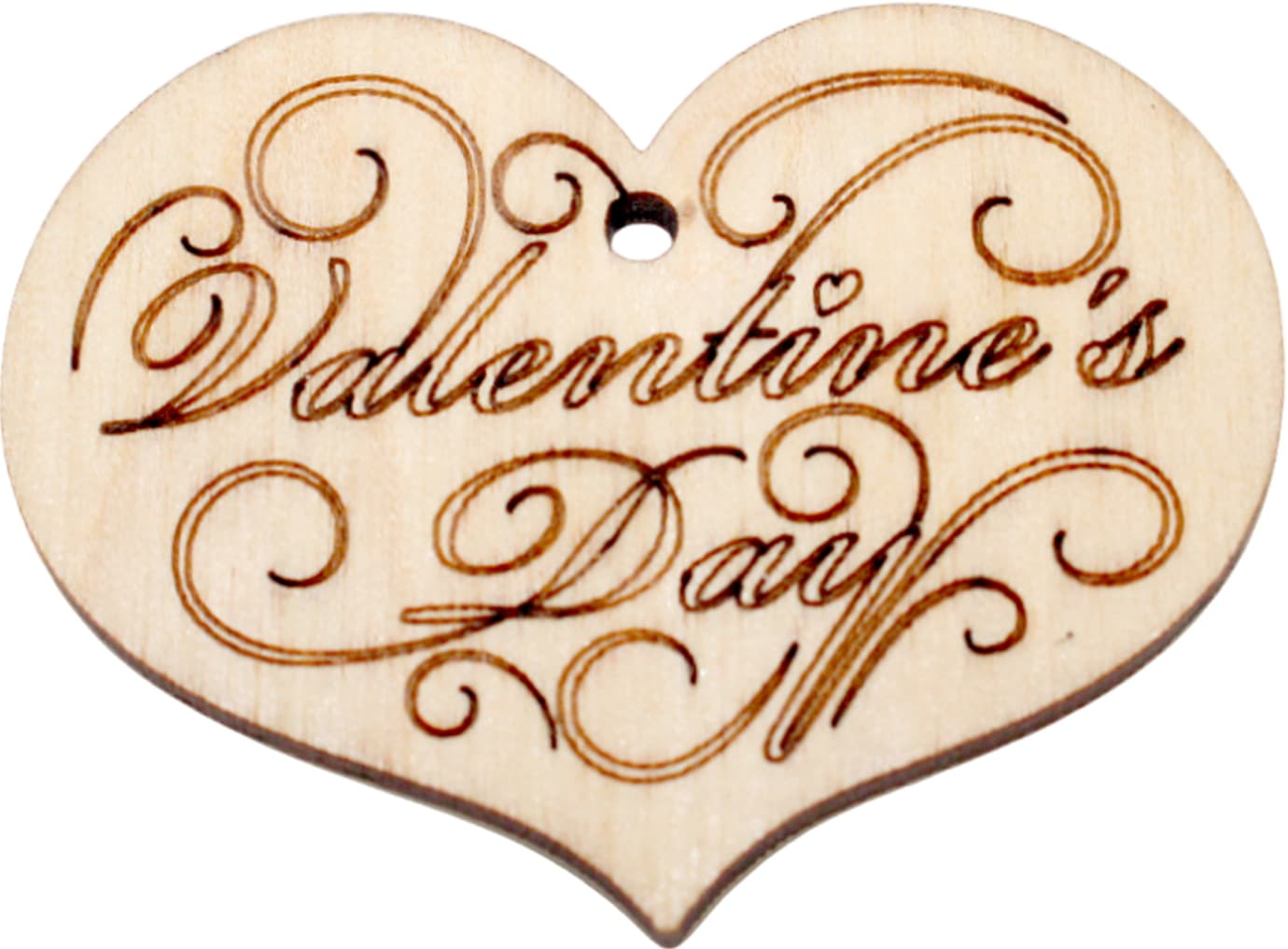 Сердце Valentine's Day 6 см фанера
