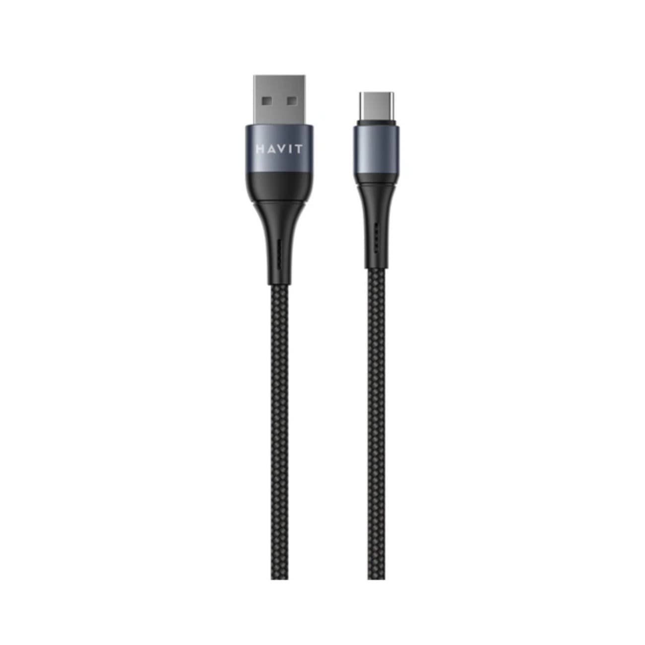 Кабель USB > Type-C Havit HV-CB651C 2.1A 1м black