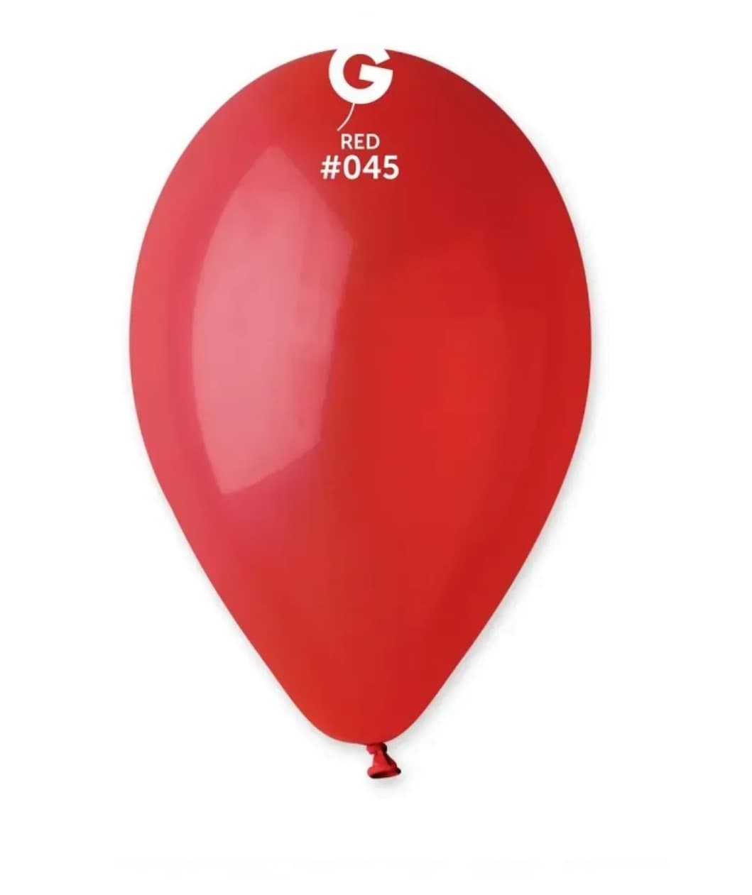 Шарик воздуш. латексный 12"/30см красный №G110/11451(100)