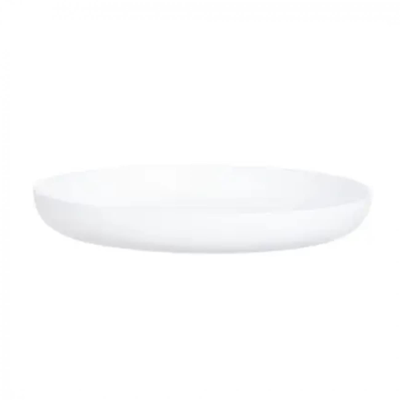 Блюдо стекло "Luminark. Friends Time White" 25см №P6282(6)(12)