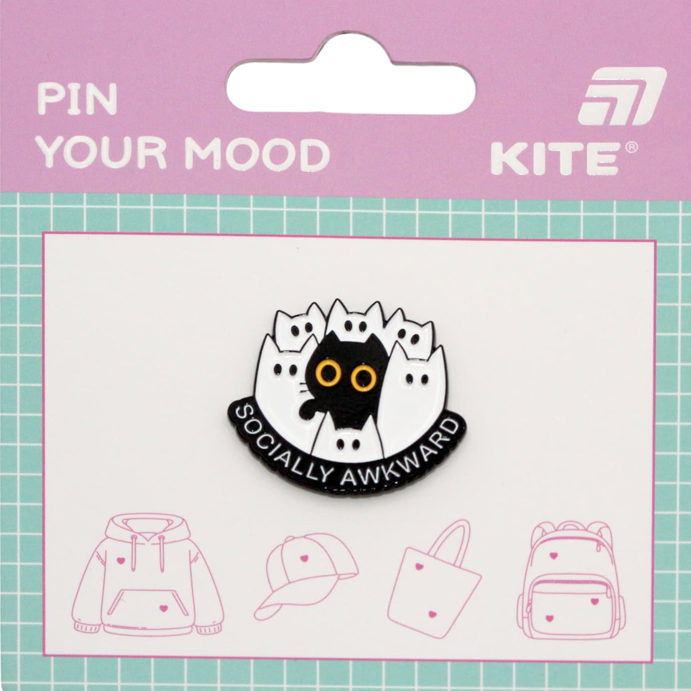 Значок пін метал. "Kite" №K26-3025-8