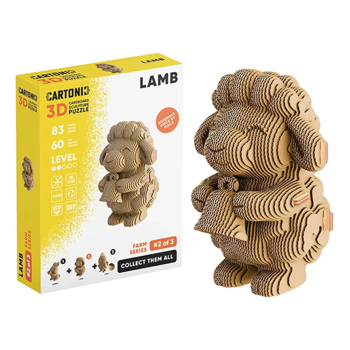 Пазли 3D "Cartonic" Collectible Lamb
