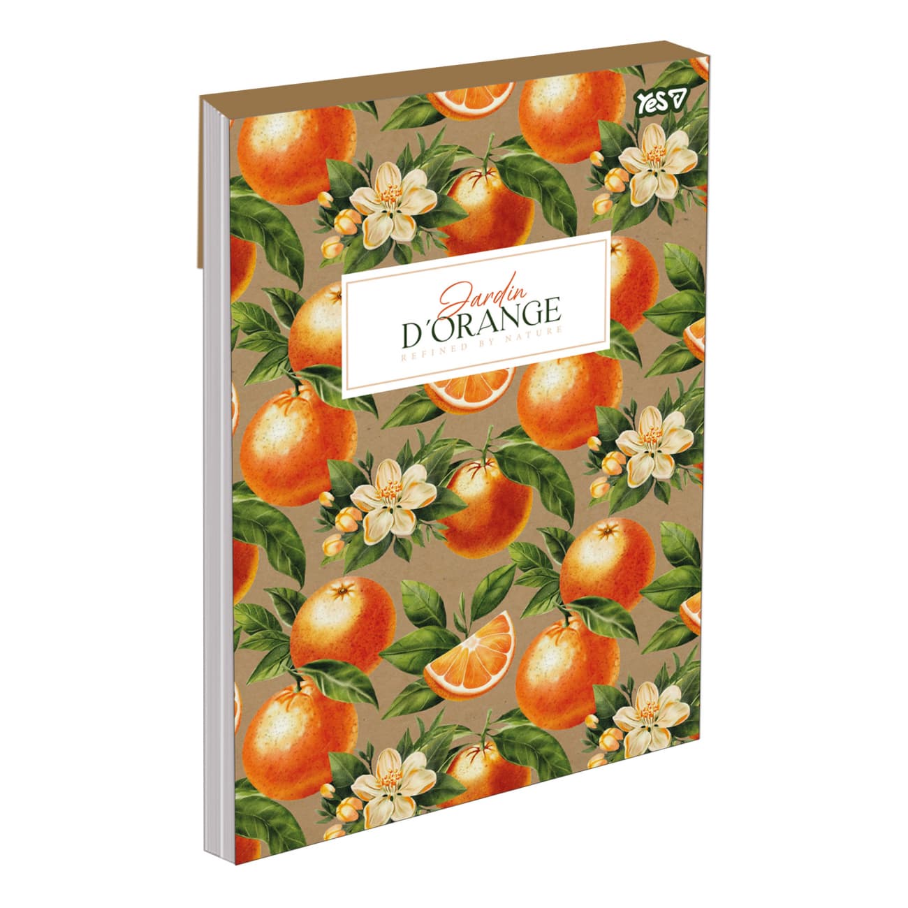 Зошит А4 80арк. кліт. крафт "Orange" №152757/Yes/