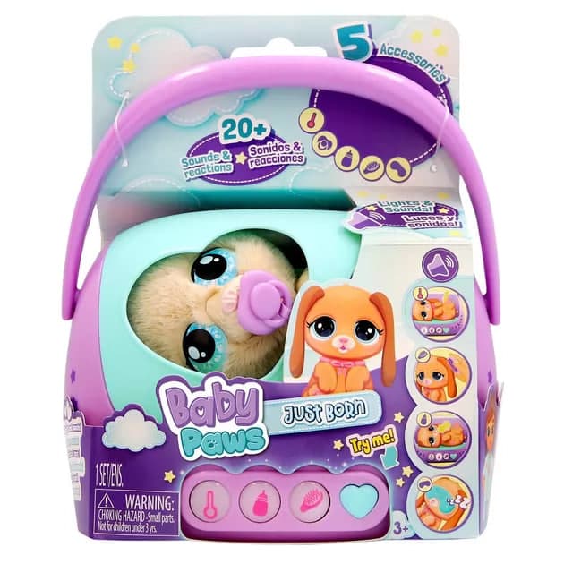 Іграшка інтерактивна "BABY PAWS – Цуценя" (з аксес.) №923478IM/КіддіСвіт/(4)