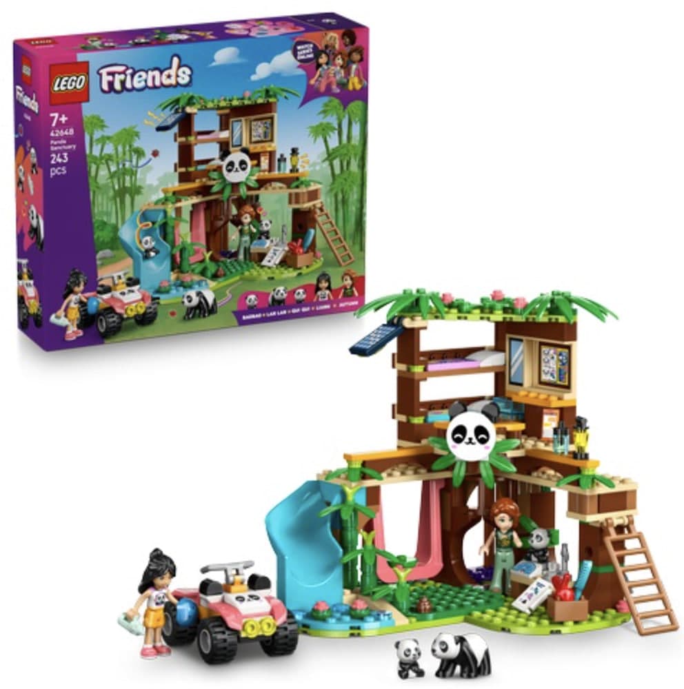 Конструктор "LEGO" Friends Догляд за тваринами в заповіднику панд №15176(3)