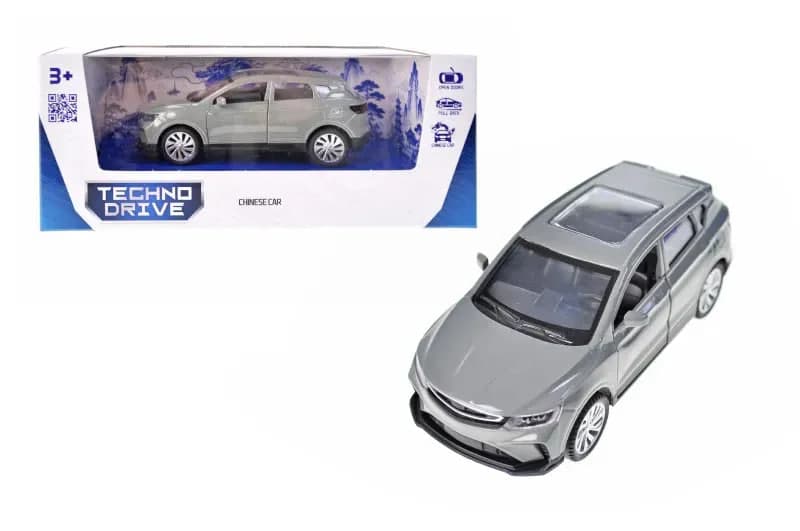 Автомодель "Chinese Car" сірий №FY43008-1/КіддіСвіт/