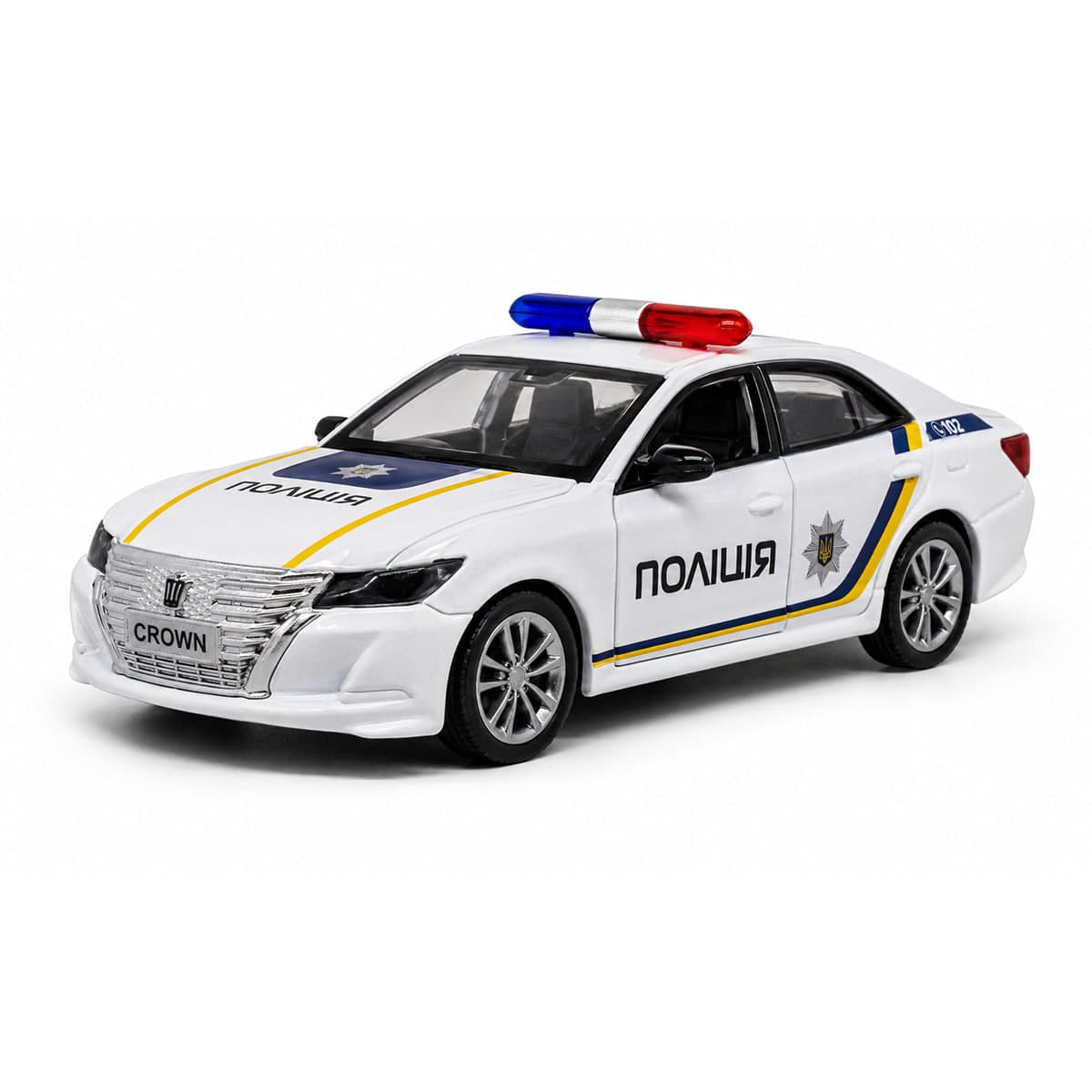 Автомодель "Toyota Crown. Поліція" №KM260418P/КіддіСвіт/