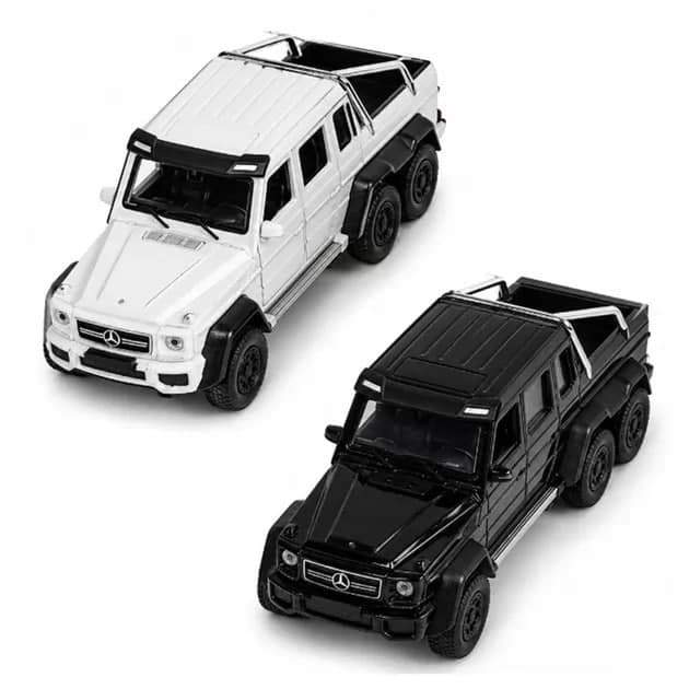 Автомодель "Technodrive" Mercedes-Benz G 63 AMG 6x6 (білий, чорний) №26023W/КіддіСвіт/