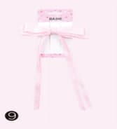 Заколка-бант 8см №ВН26312/Pink collection/