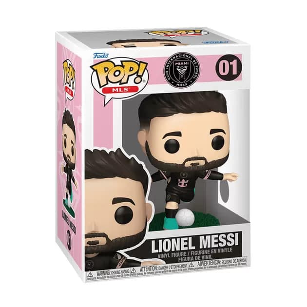 Фігурка Funko Pop! cерії "Футбол: Інтер Маямі" - Ліонель Мессі №88617/Кідді Світ/