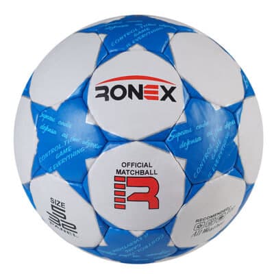 М'яч футбольний Grippy Ronex синій №RXG-F2-BL