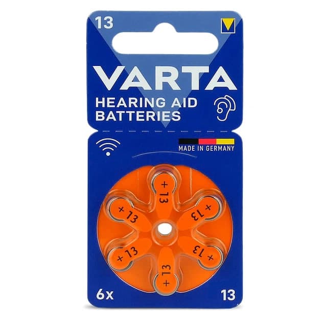 Батарейка Varta 13/8bl для слух. апарату