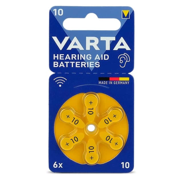 Батарейка Varta 10/8bl для слух. апарату