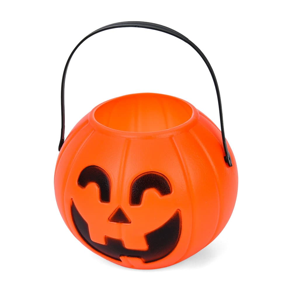 Аксес. для свята :кошик-гарбуз 9х12х12см Хелловін/Halloween,в кульку №MK 5749-1(100)