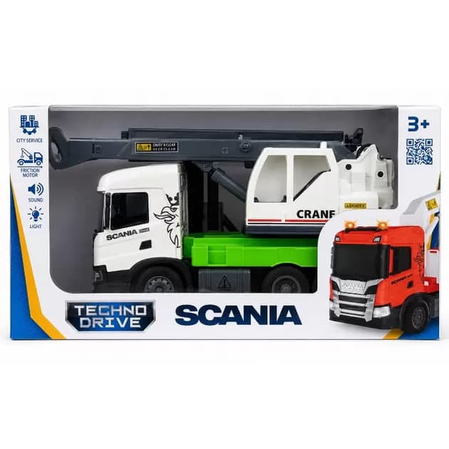 Автомодель "Technodriver" серії "Big Truck" – Автокран Scania №OC-6404/КіддіСвіт/