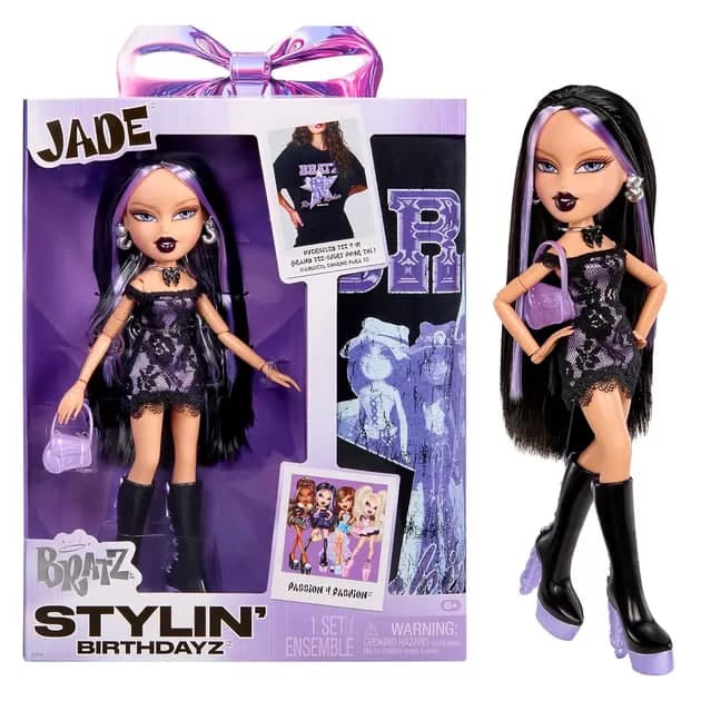 Ігровий набір з лялькою "Bratz серії "Stylin' Birthday" — Джейдж №596035/КіддіСвіт/