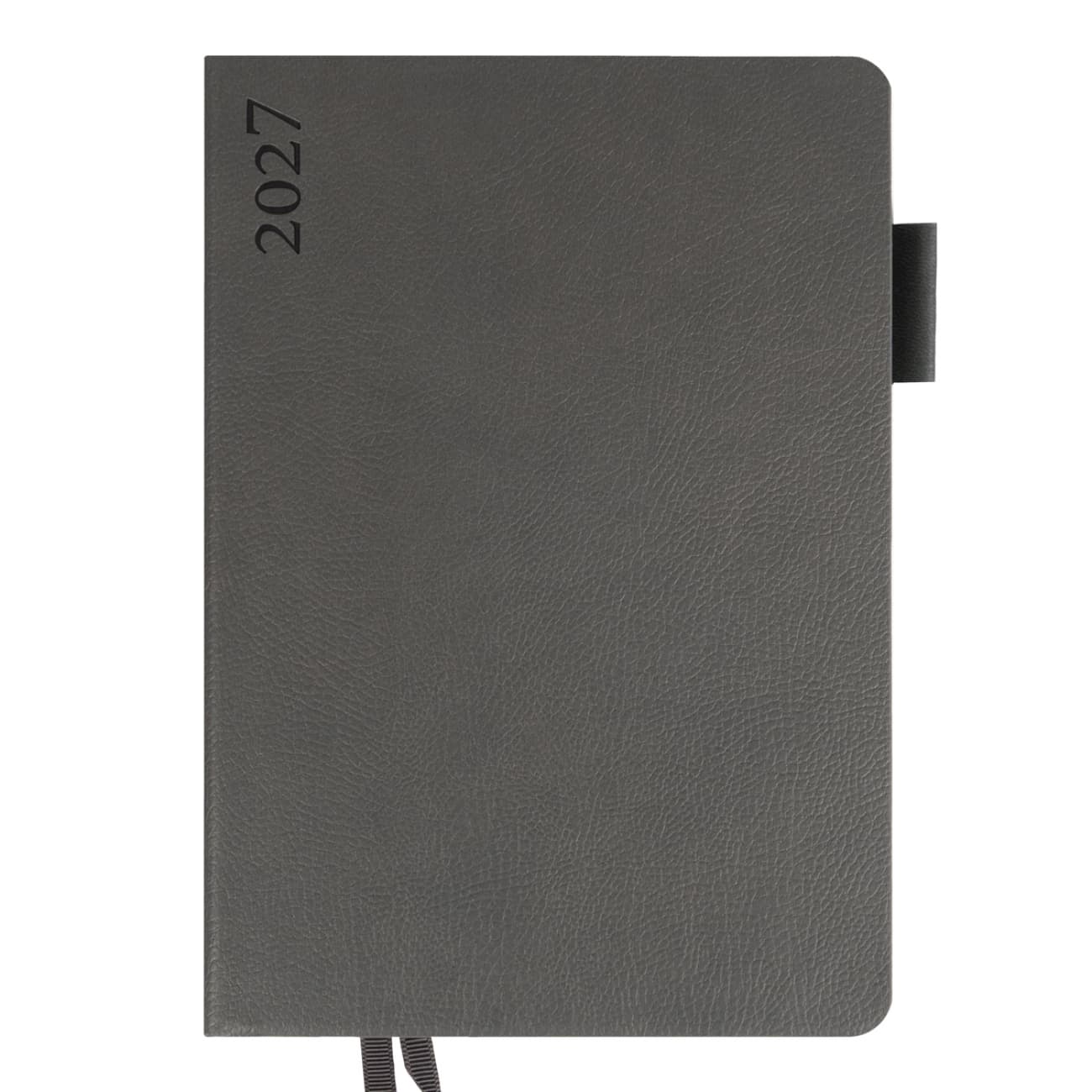 Щоден. А5 "Leo Planner" дат2027 184арк. Binario м'яка обкл., графіт №252726