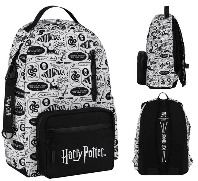 Рюкзак "Kite" Education teens Harry Potter 1от.,4карм. №HP26-949M(10)