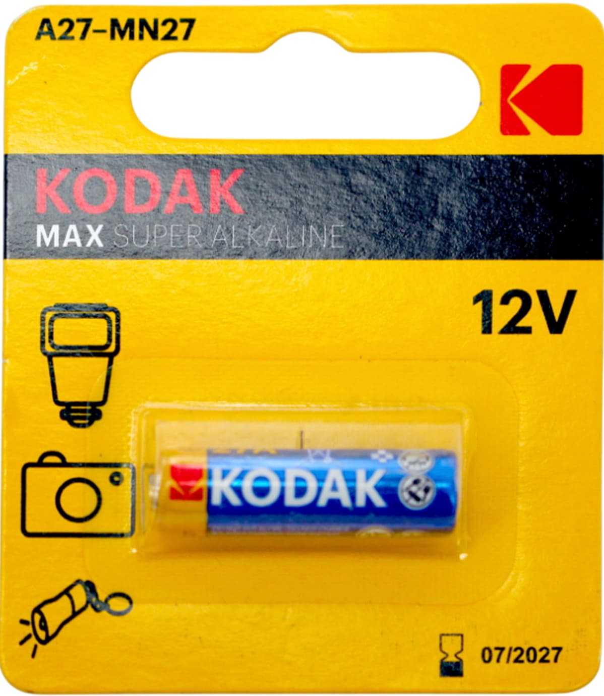 Батарейка Kodak Max 27/1bl 12V(60)