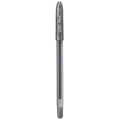 Ручка гел. с глиттером "Linc" Shine 1,0мм 1001 G-S серебряная(1)(10)