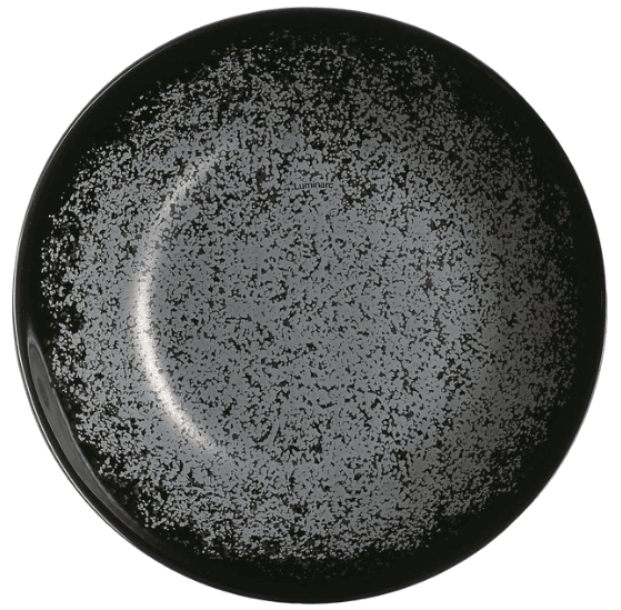 Тарелка суповая стекло "Luminarc.Slate Black" 20см №V0116(6)(24)