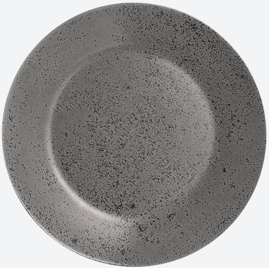 Тарелка обеденная стекло "Luminarc.Slate Black" 25см №V0115(6)(24)
