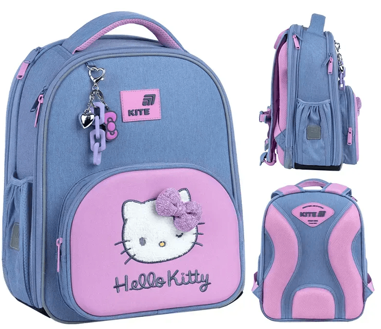 Рюкзак каркасный "Kite" Education Hello Kitty 2от.,3карм. №HK26-556M(4)